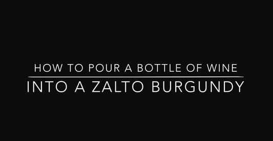 Can a Zalto Burgundy Glass Really Hold an Entire Bottle of Wine? It's All About Volume