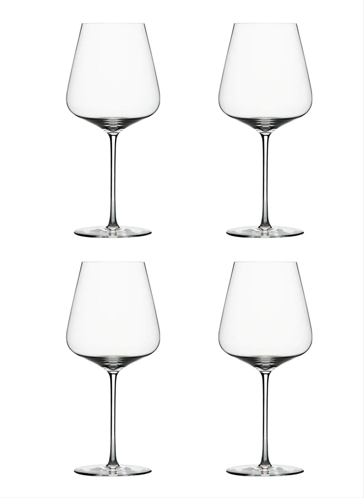 Zalto Denk'Art Bordeaux Glass - 4 Glasses – The Manufactory Zalto Denk'Art Bordeaux Glass - 4 Glasses – The Manufactory